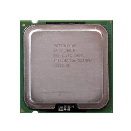 BX80547RE2933CN Intel Celeron D 341 Single-Core 2.93GHz 533MHz FSB 256KB L2 Cache Socket LGA775 Processor