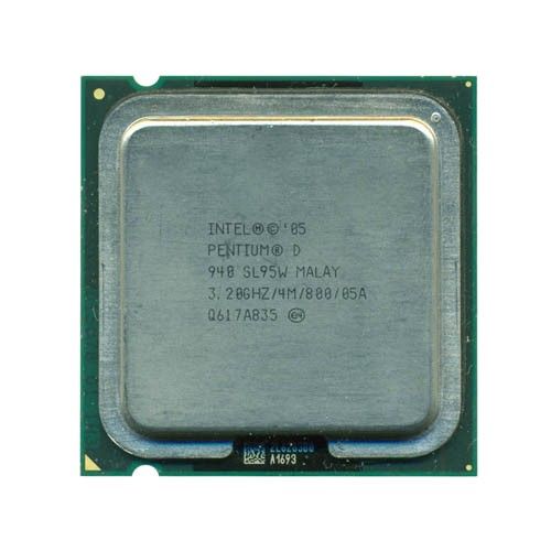 BX80553940 Intel Pentium D 940 Dual-Core 3.20GHz 800MHz FSB 4MB L2 Cache Socket LGA775 Processor