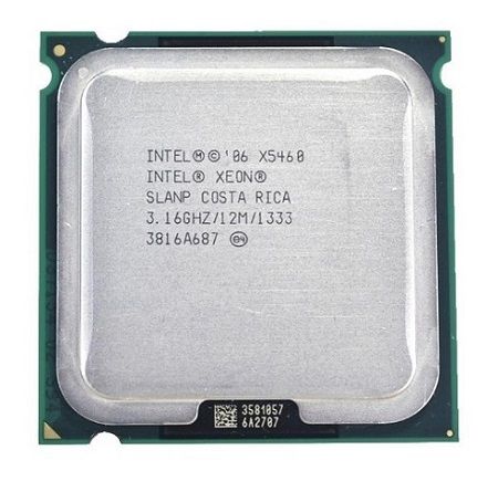 BX80574X5460A Intel Xeon X5460 Quad Core 3.16GHz 1333MHz FSB 12MB L2 Cache Socket LGA771 Processor