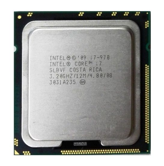BX80613I7970 Intel Core i7-970 6 Core 3.20GHz 4.80GT/s QPI 12MB L3 Cache Socket FCLGA1366 Desktop Processor