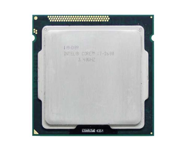 BX80623I72600 Intel Core i7-2600 Quad Core 3.40GHz 5.00GT / s DMI 8MB L3 Cache Socket LGA1155 Processor