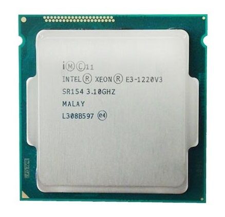 BX80646E31220V3 Intel Xeon E3-1220V3 Quad Core 3.1GHz 8MB L3 Cache Socket FCLGA1150 22NM 80W Processor