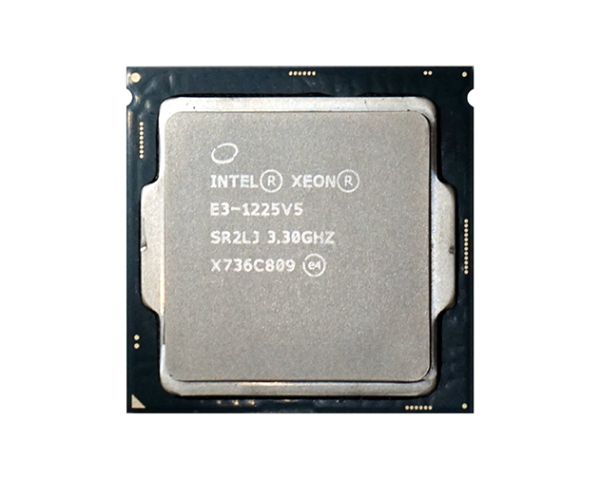 BX80662E31225V5 Intel Xeon E3-1225 v5 Quad Core 3.30GHz 8.00GT/s DMI3 8MB L3 Cache Socket FCLGA1151 Processor
