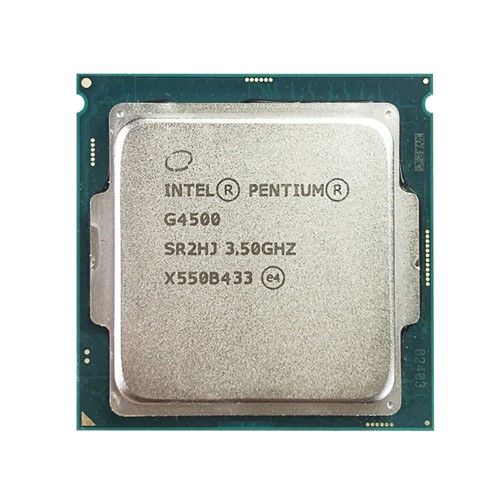 BX80662G4500 Intel Pentium G4500 Dual-Core 3.50GHz 8.0GT/s DMI3 3MB L3 Cache Socket LGA1151 Processor