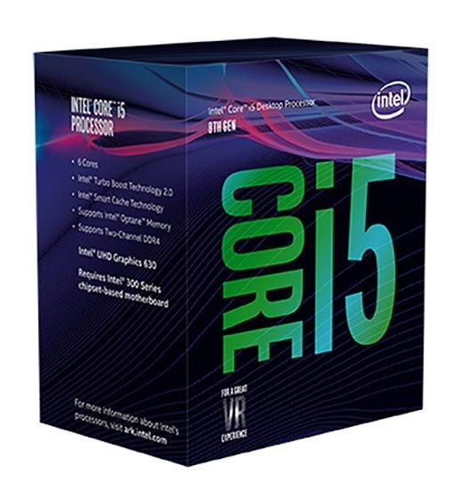 BX80684I58400 Intel Core i5-8400 6-Core 2.80GHz 8GT/s DMI3 9MB SmartCache Socket 1151 Processor