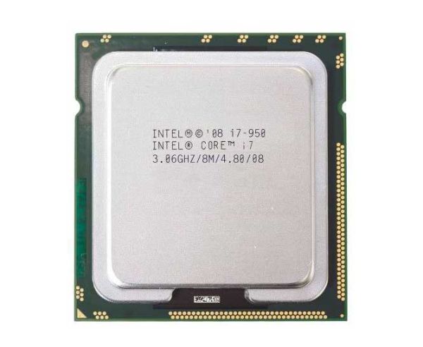 BXC80601950 Intel Core i7-950 Quad Core 3.06GHz 4.80GT / s 8MB SmartCache Socket FCLGA1366 Processor