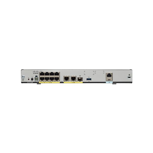 C1111-8PWH Cisco ISR 1100 8 Ports Dual GE Ethernet Router w/ 802.11ac -H WiFi