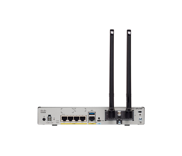 C1117-4PM Cisco 1000 Series 1100 4 x Ports 1Gb RJ-45 LAN + 1 x Port 1Gb SFP WAN Integrated Service Router