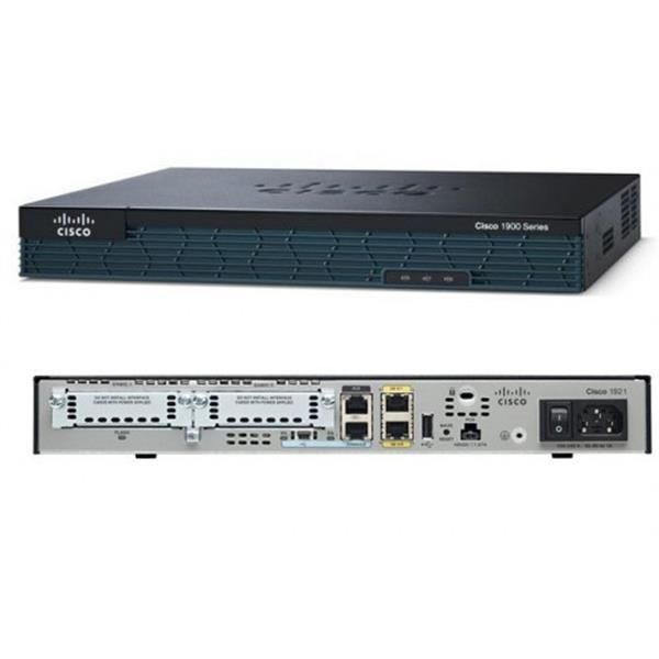 C1921-3G-V-SEC/K9 Cisco 1921 Integrated Services Router 2 Ports Management Port PoE Ports 2 Slots Gigabit Ethernet
