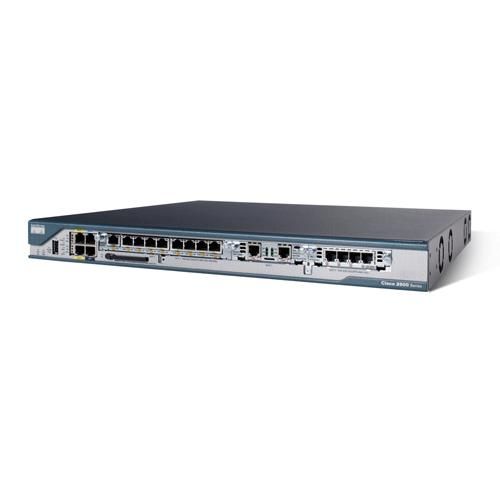 C2801-H-VSEC/K9 Cisco 2801 HVSEC Bundle Router - 2 x AIM, 4 x HWIC, 2 x PVDM, 1 x CompactFlash (CF) Card