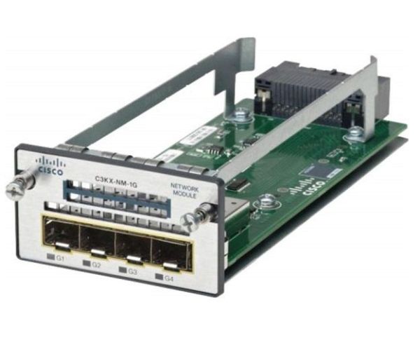 C3KX-NM-1G Cisco Catalyst 4-Port 10/00/1000 Gigabit Ethernet