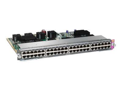 C4500E-S7L-S8 Cisco Line Card E-Series - switch - 48 ports - plug-in module - with Cisco Catalyst 4500E Supervisor Engine 8-E