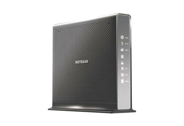 C7100V Netgear Nighthawk C7100V 4 x Ports 1000Base-T LAN 2 x Ports RJ-11 1.9Gb/s IEEE 802.11a/n/ac 5GHz WiFi Cable Modem Router