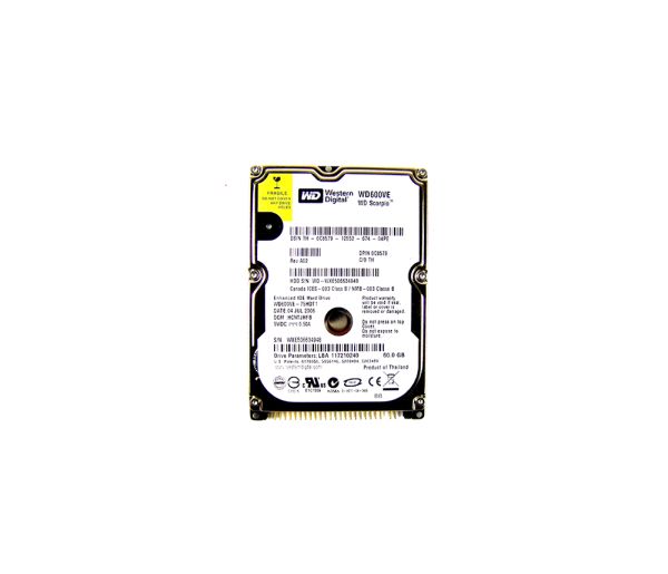 C8579 Dell 60GB 5400RPM ATA/IDE 2.5-inch Hard Drive