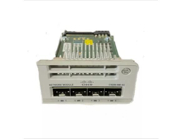 C9200-NM-4G= Cisco Catalyst 9200 Series 4 x Port 1GBase-X Network Module