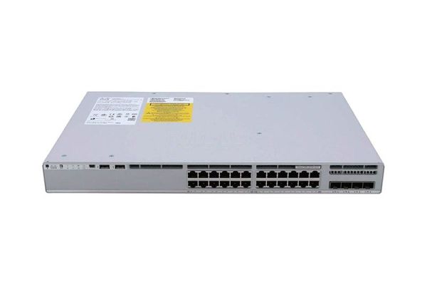 C9200L-24P-4X-E-RF Cisco Catalyst 9200L Series 9200L-24P-4X 24 x RJ-45 Ports PoE+ 10/100/1000Base-T + 4 x SFP+ Ports Layer 3 Managed Rack-mountable Gigabit Ethernet Network Switch