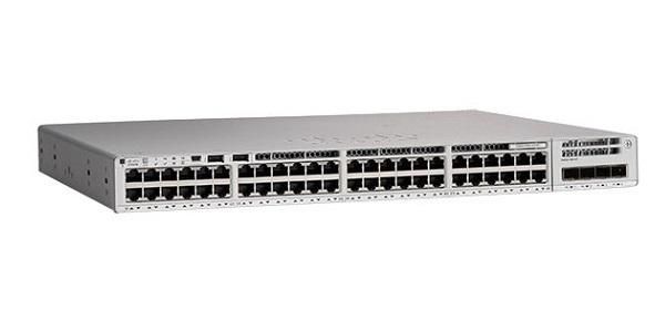 C9200L-48P-4X-E Cisco Catalyst 9200L-48P POE+ 48 x Ports 10/100/1000Base-T 4 x SFP Layer 3 Manage Gigabit Ethernet Switch