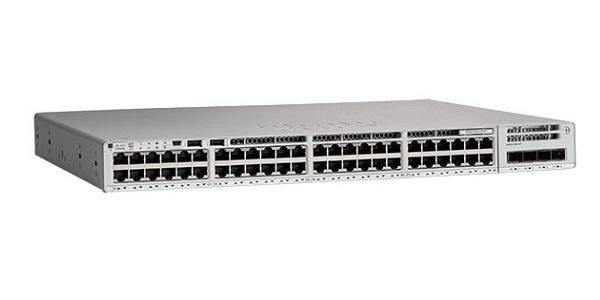 C9200L-48T-4G-E Cisco Catalyst 9200L-48T 48 x Ports 10/100/1000Base-T 4 x SFP+ Layer 3 Manage Gigabit Ethernet Switch