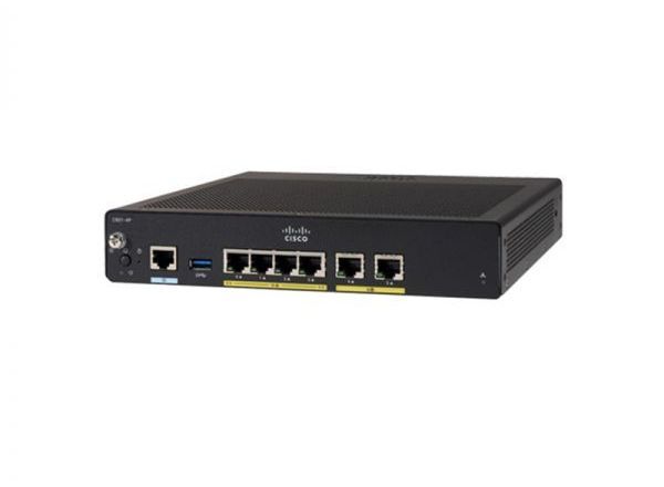 C927-4P Cisco 900 Series 927 4 x Ports 1000Base-T LAN + 1 x Port RJ-45 WAN Ethernet Security Router