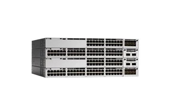 C9300-48T-E-RF Cisco Catalyst 9300-48P Rj-45 48 x Ports 10/100/1000Base-T Layer 3 Managed Gigabit Ethernet Network Switch