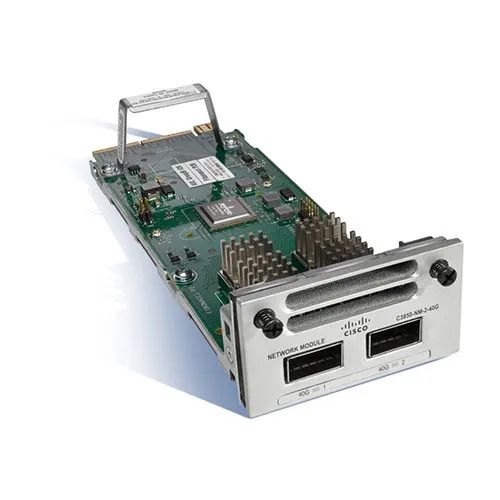 C9300-NM-2Y= Cisco Catalyst 9300 Series 2 x SFP28 Ports 25GBase-X Gigabit Ethernet Network Module