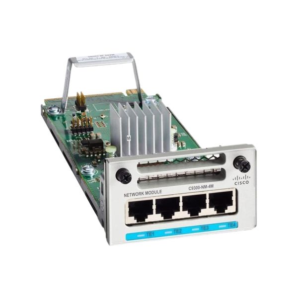 C9300-NM-4M-RF Cisco Catalyst 9300 Series 4 x Ports Multi Gigabit Ethernet Network Module