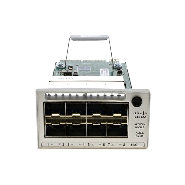 C9300-NM-8X= Cisco Catalyst 9300 Series 8 x SFP+ Ports 10GBase-X Gigabit Ethernet Module for Catalyst 9300 Switch