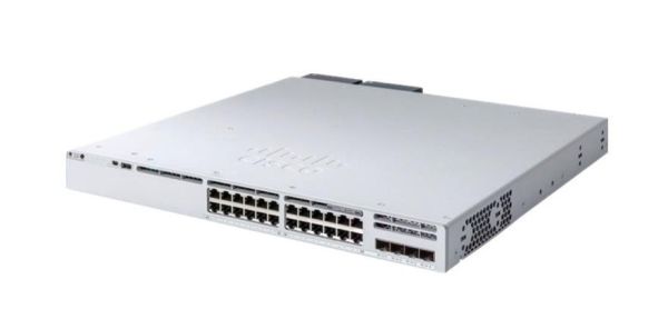 C9300L-24P-4G-A Cisco 24 Poe+ Ethernet Ports & 4 1-gigabit Uplink Ports Managed L3 Switch