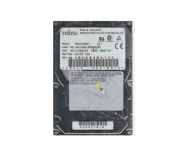 CA01640-B960000G Fujitsu Desktop 3.2GB 4200RPM ATA/IDE 128KB Cache 2.5-inch Hard Disk Drive