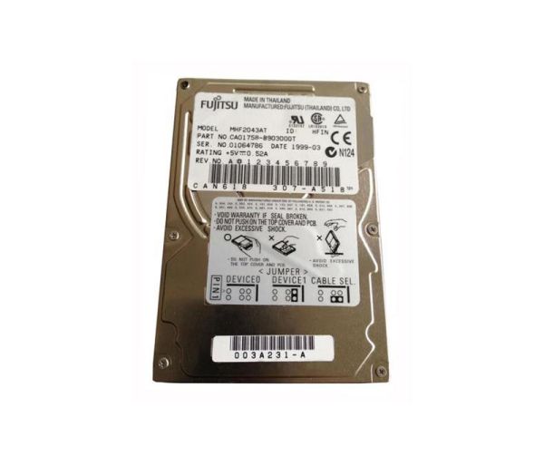 CA01758-B903000T Fujitsu Mobile 4.32GB 4200RPM ATA-33 512KB Cache 2.5-inch Hard Drive