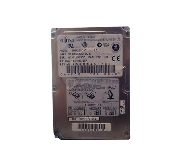 CA05429-B041 Fujitsu Mobile 20GB 4200RPM ATA-100 2MB Cache 2.5-inch Hard Drive