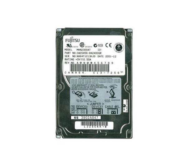 CA05456-B42400GR Fujitsu Mobile 30GB 4200RPM ATA-100 2MB Cache 2.5-inch Hard Drive
