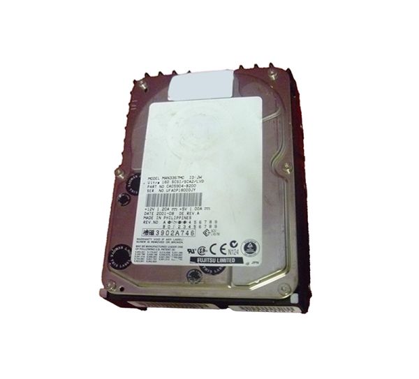 CA05904-B200 Fujitsu Enterprise 36.7GB 10000RPM Ultra-160 SCSI 80-Pin 8MB Cache 3.5-inch Hard Disk Drive