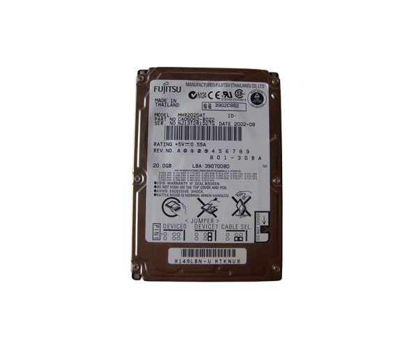 CA06062-B022 Fujitsu Mobile 20GB 4200RPM ATA-100 2MB Cache 2.5-inch Hard Drive