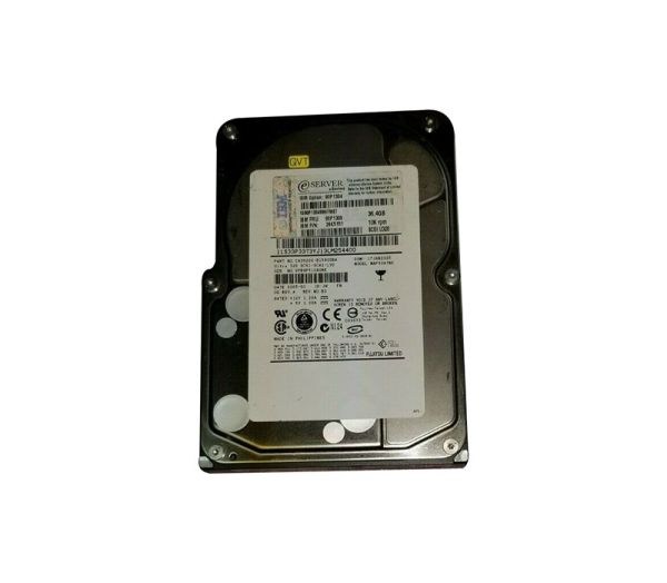 CA06200-B15900BA Fujitsu Enterprise 36.7GB 10000RPM Ultra-320 SCSI 80-Pin Hot-Pluggable 8MB Cache 3.5-inch Hard Disk Drive