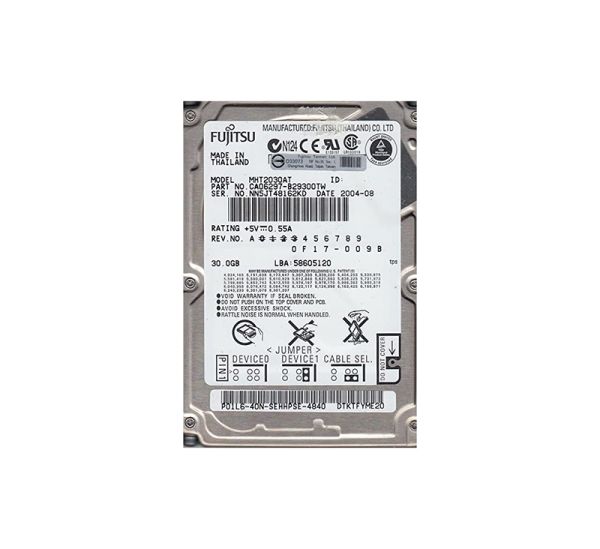CA06297-B29300TW Fujitsu Mobile 30GB 4200RPM ATA-100 2MB Cache 2.5-inch Hard Drive