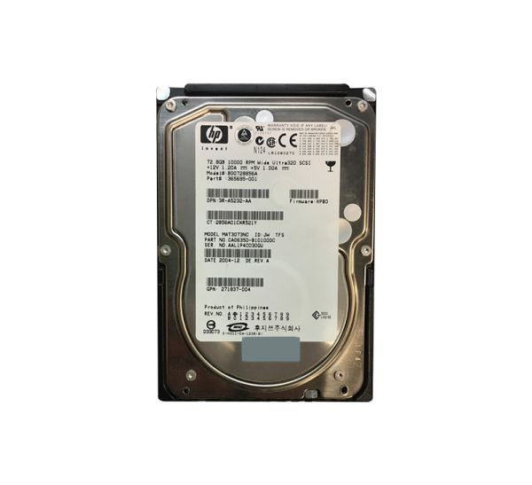 CA06350-B10100DC Fujitsu Enterprise 73.5GB 10000RPM Ultra-320 SCSI 80-Pin 8MB Cache 3.5-inch Hard Disk Drive