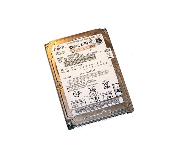 CA06377-B024 Fujitsu Mobile 40GB 5400RPM ATA-100 8MB Cache 2.5-inch Hard Drive