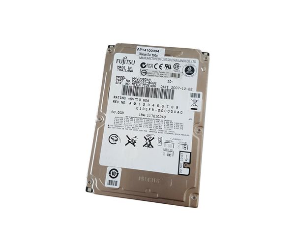 CA06531-B026 Fujitsu Mobile 60GB 5400RPM ATA-100 8MB Cache 2.5-inch Hard Drive