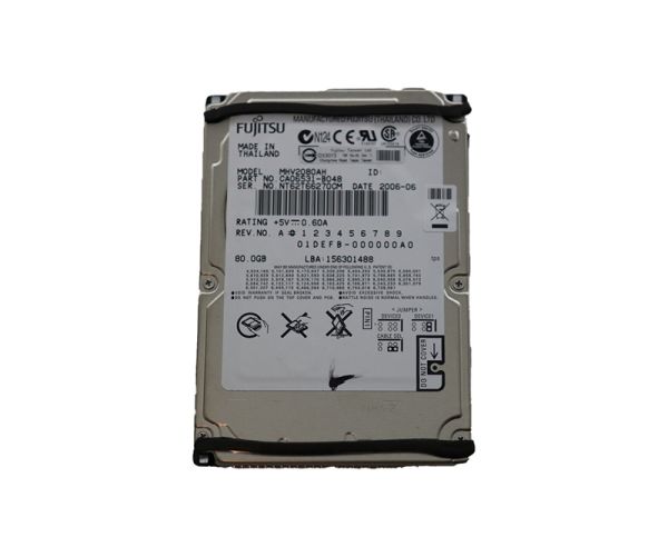 CA06531-B048 Fujitsu Mobile 80GB 5400RPM ATA-100 8MB Cache 2.5-inch Hard Drive
