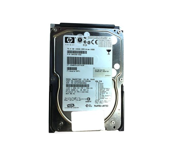 CA06550-B17200HW Fujitsu 73GB 10000RPM Ultra-320 SCSI 68-Pin 3.5-inch Hard Drive