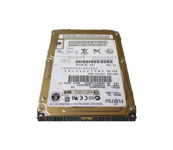 CA06557-B320000T Fujitsu Mobile 40GB 4200RPM ATA-100 2MB Cache 2.5-inch Hard Drive