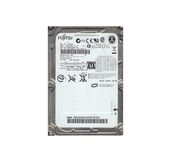CA06596-B52000SN Fujitsu Mobile 160GB 4200RPM SATA 1.5GB/s 8MB Cache 2.5-inch Hard Drive