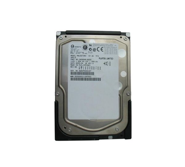 CA06646-B200 Fujitsu Enterprise 73.5GB 15000RPM SAS 3GB/s 8MB Cache 3.5-inch Hard Drive
