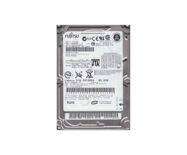 CA06672-B202000B Fujitsu Mobile 60GB 5400RPM SATA 1.5GB/s 8MB Cache 2.5-inch Hard Drive