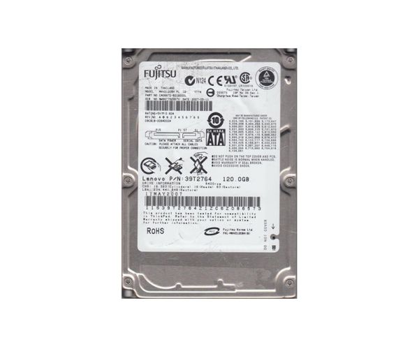 CA06672-B216000L Fujitsu Mobile 120GB 5400RPM SATA 1.5GB/s 8MB Cache 2.5-inch Hard Drive