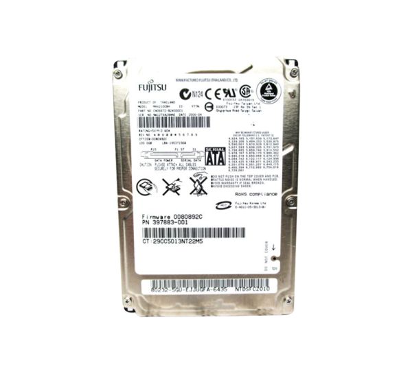 CA06672-B24500C1 Fujitsu Mobile 100GB 5400RPM SATA 1.5GB/s 8MB Cache 2.5-inch Hard Drive