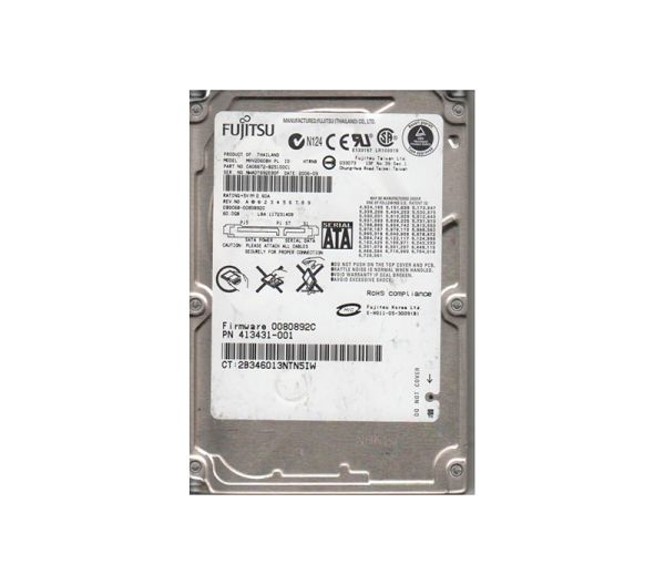 CA06672-B25100C1 Fujitsu Mobile 60GB 5400RPM SATA 1.5GB/s 8MB Cache 2.5-inch Hard Drive