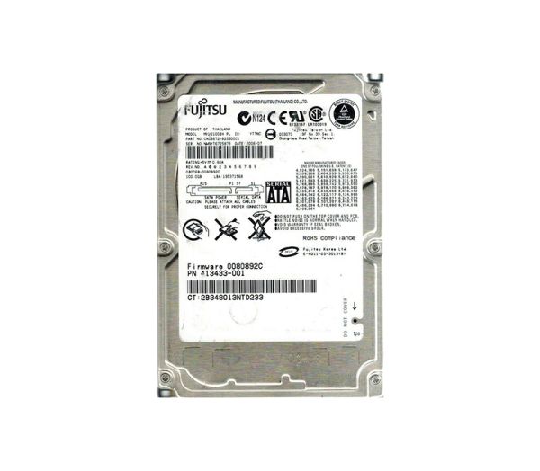 CA06672-B25500C1 Fujitsu Mobile 100GB 5400RPM SATA 1.5GB/s 8MB Cache 2.5-inch Hard Drive