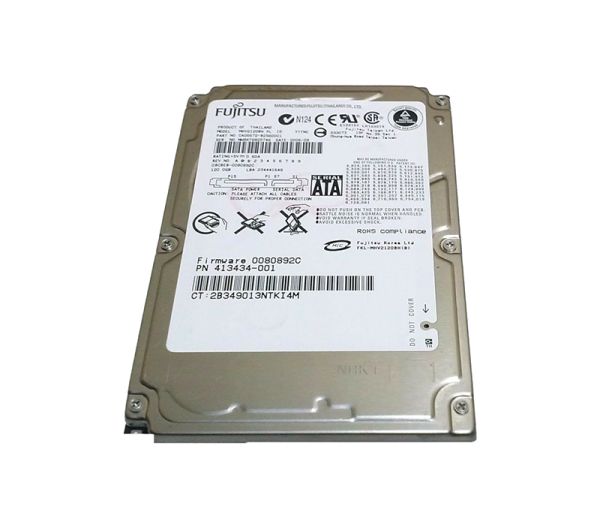CA06672-B25600C1 Fujitsu Mobile 120GB 5400RPM SATA 1.5GB/s 8MB Cache 2.5-inch Hard Drive